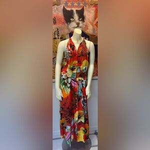 Aldomartins “Burge” floral maxi designed and Made in Barcelona sz M hard to find